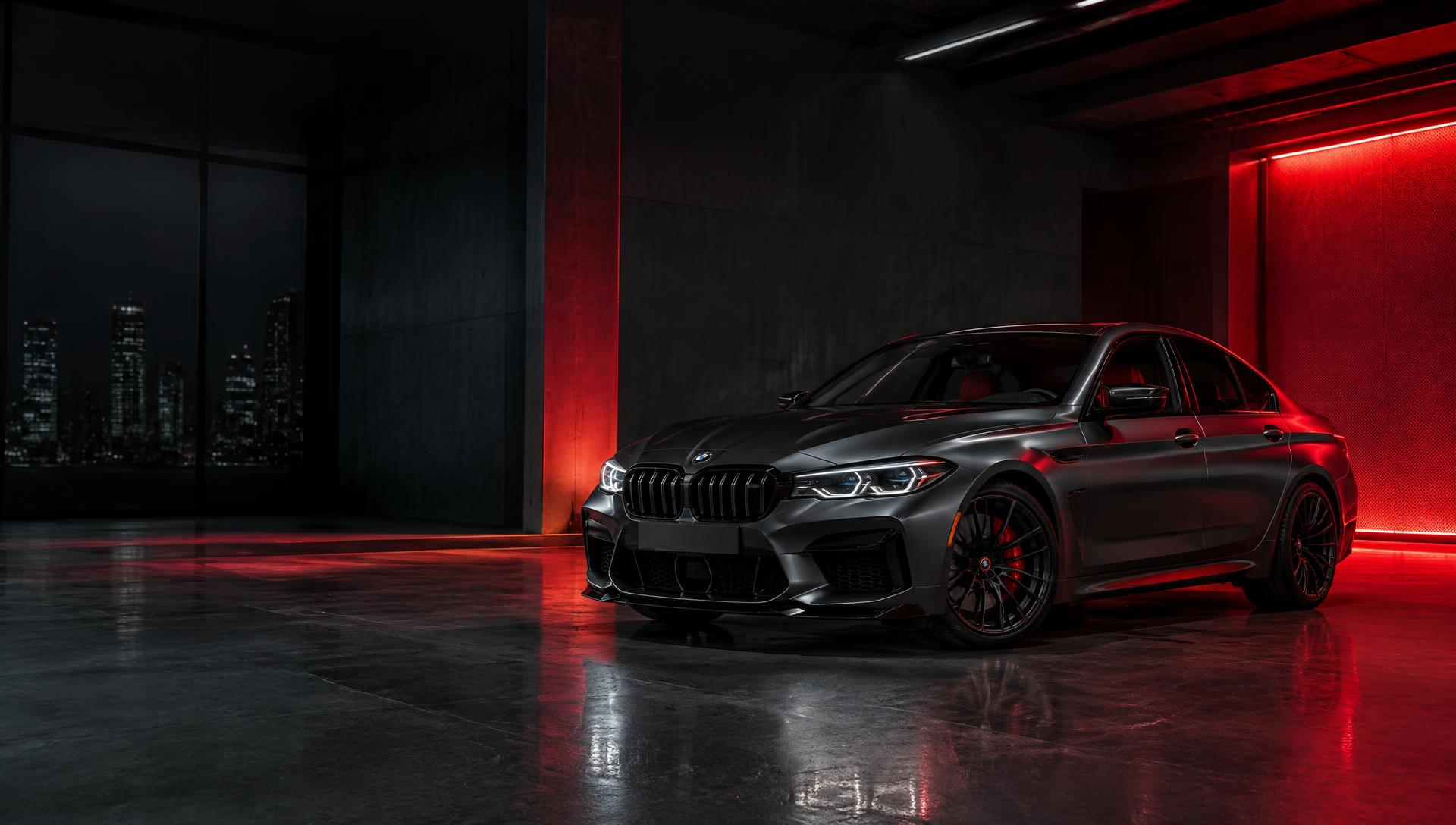 Auto sportiva antracite in showroom SC SIMOGIL